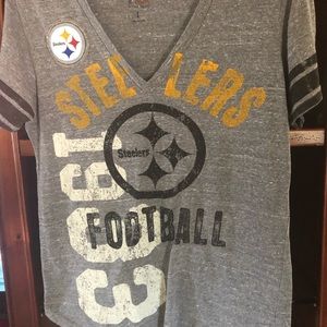 Cute Steelers top size large euc